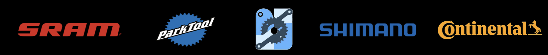 Marcas asociadas: SRAM, Shimano y otras marcas de ciclismo